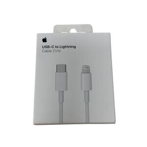 Apple USB-C to Lightning Cable 1M White OEM Genuine MM0A3AM/A New Sealed